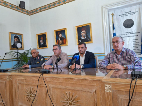 Επίσκεψη του Υφυπουργού Προστασίας του Πολίτη στην Περιφέρεια Πελοποννήσου